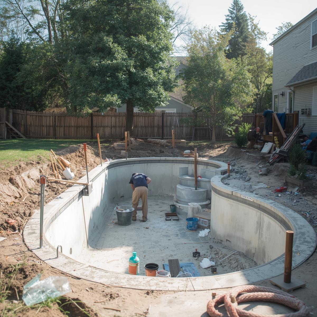 Illustrated swimming pool equipment, filtration and circulation components